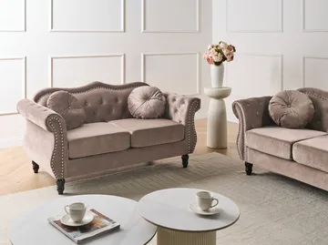 2-personers sofa Skien - Taupe - Møbler - Sofaer - 2 personers sofa