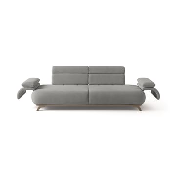 3-personers sofa Atelier Del Sofa Bonjo Silver (246 x 81 x 97 cm) Grå - Grå - Møbler - Sofaer - 3 personers sofa