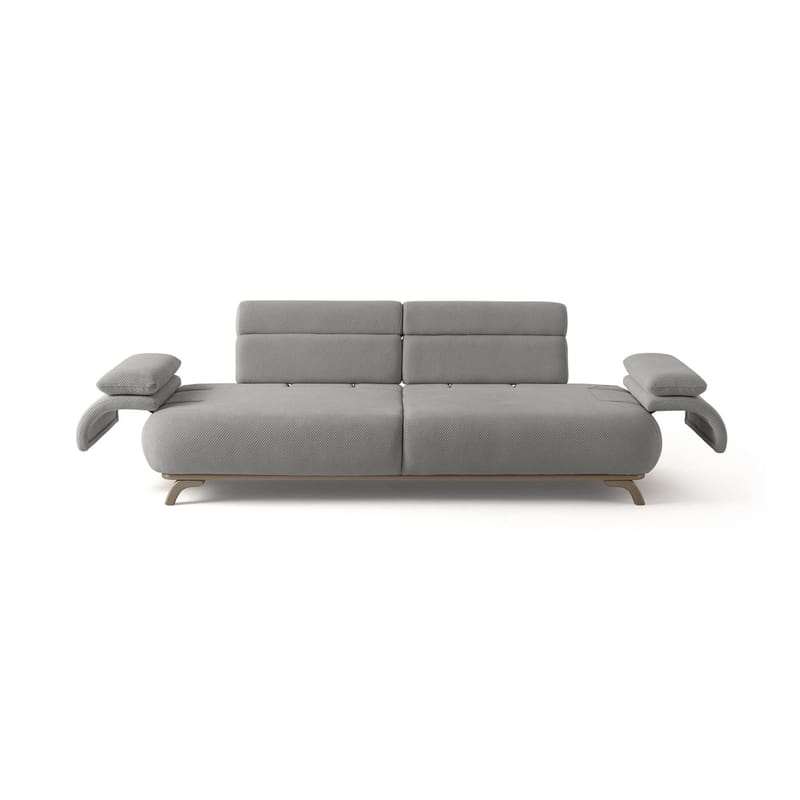 3-personers sofa Atelier Del Sofa Bonjo Silver (246 x 81 x 97 cm) Grå - Grå - Møbler - Sofaer - 3 personers sofa