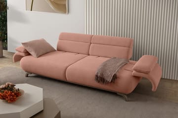 3-personers sofa Atelier Del Sofa Bonjo Silver (246 x 81 x 97 cm) Pudder - Pudder - Møbler - Sofaer - 3 personers sofa