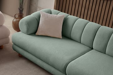 3-personers sofa Atelier Del Sofa Gloria (240 x 80 x 95 cm) Sea Green - Sea Green - Møbler - Sofaer - 3 personers sofa