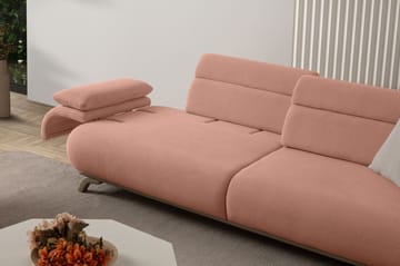 3-personers sofa Atelier Del Sofa Bonjo Silver (246 x 81 x 97 cm) Pudder - Pudder - Møbler - Sofaer - 3 personers sofa