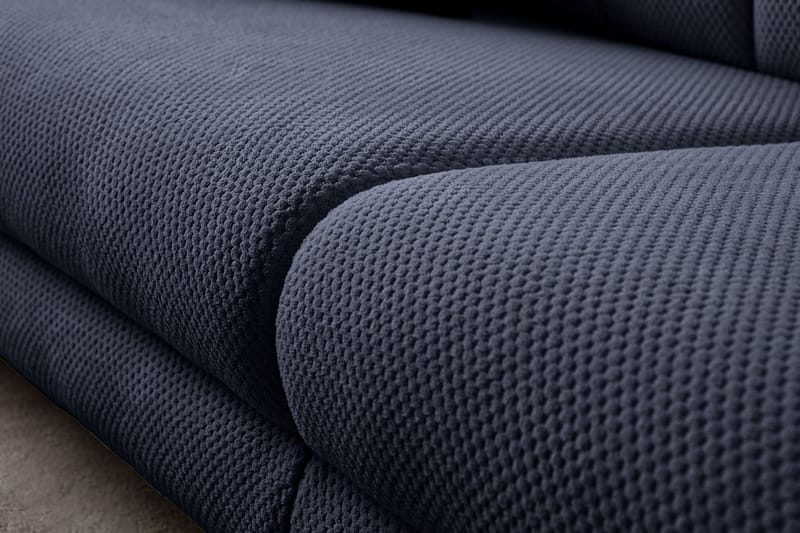 3-personers sofa Atelier Del Sofa Gloria (240 x 80 x 95 cm) Marineblå - Marineblå - Møbler - Sofaer - 3 personers sofa