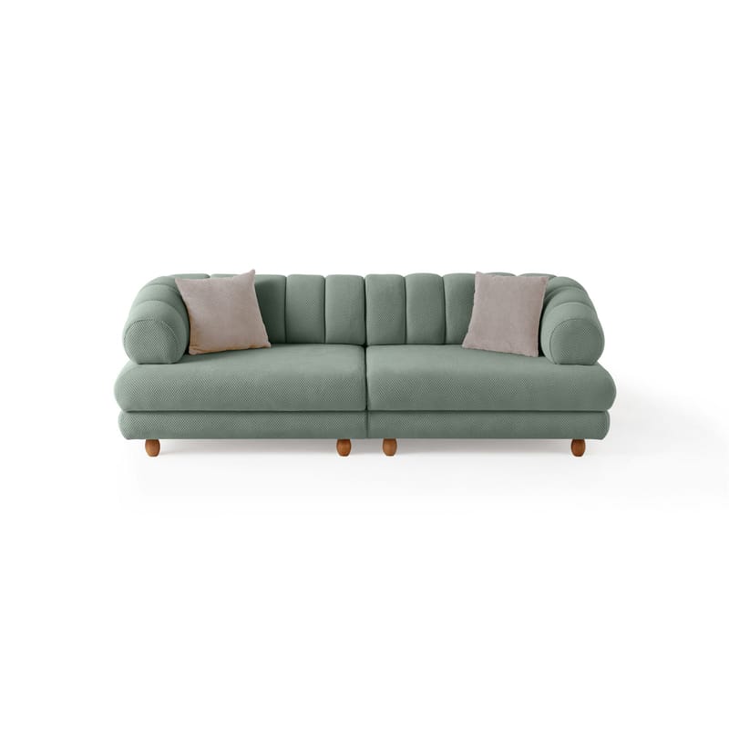 3-personers sofa Atelier Del Sofa Gloria (240 x 80 x 95 cm) Sea Green - Sea Green - Møbler - Sofaer - 3 personers sofa