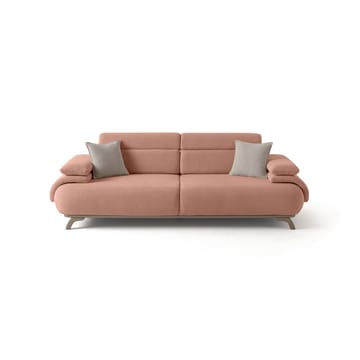 3-personers sofa Atelier Del Sofa Bonjo Silver (246 x 81 x 97 cm) Pudder - Pudder - Møbler - Sofaer - 3 personers sofa