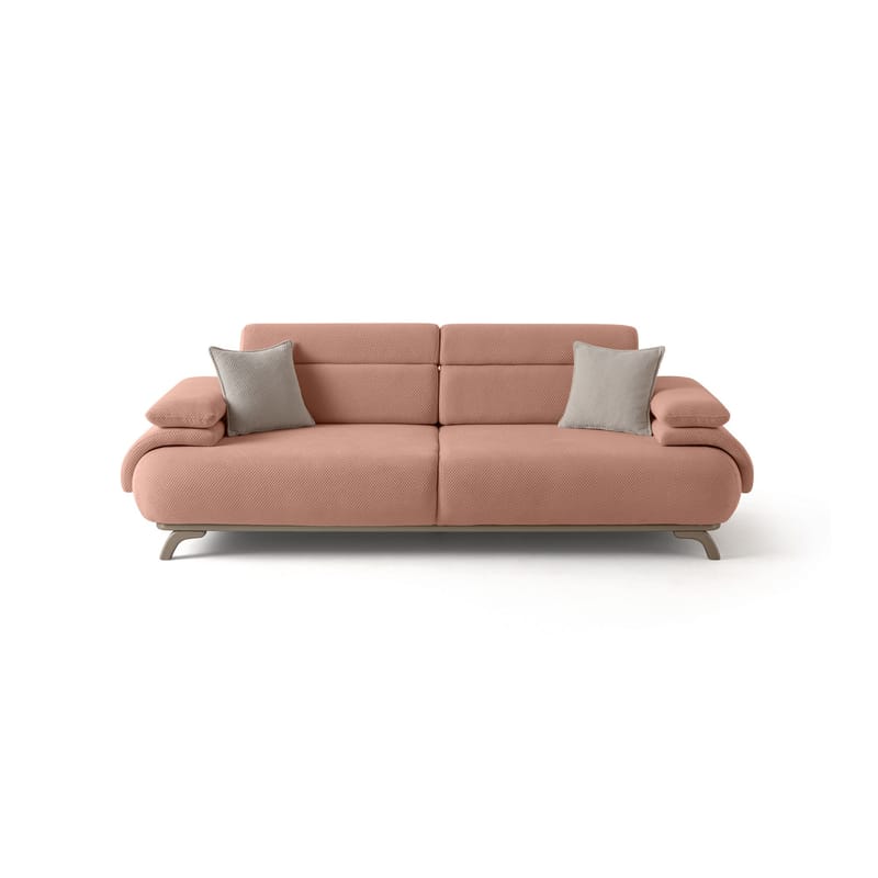 3-personers sofa Atelier Del Sofa Bonjo Silver (246 x 81 x 97 cm) Pudder - Pudder - Møbler - Sofaer - 3 personers sofa