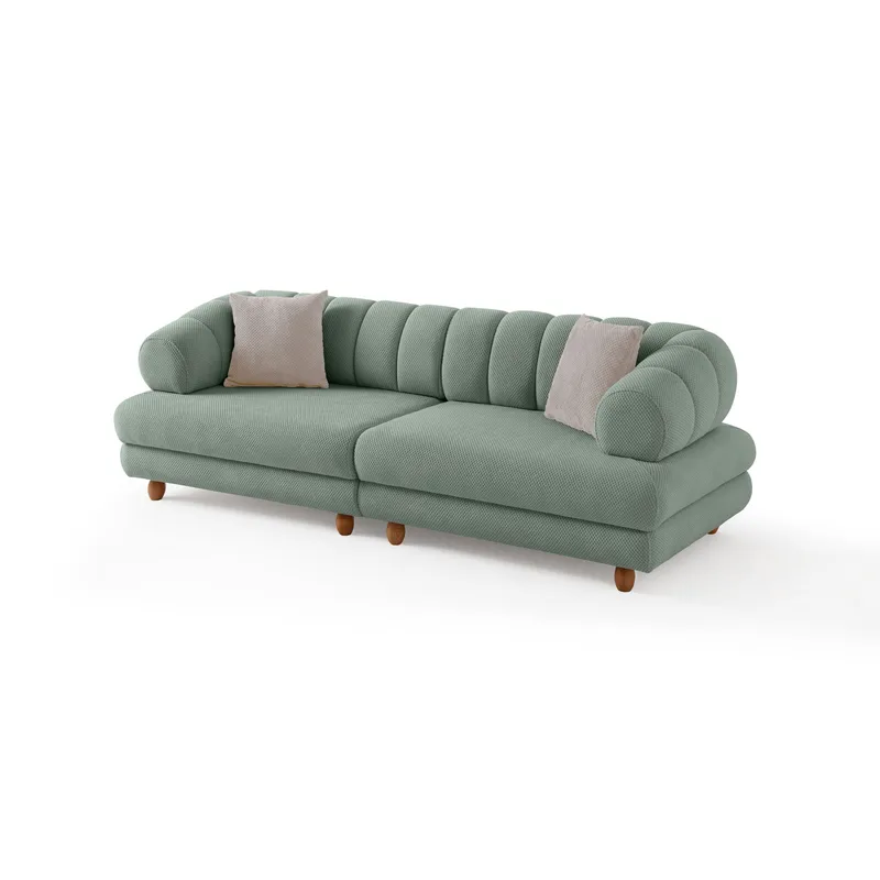 3-personers sofa Atelier Del Sofa Gloria (240 x 80 x 95 cm) Sea Green, Sea Green