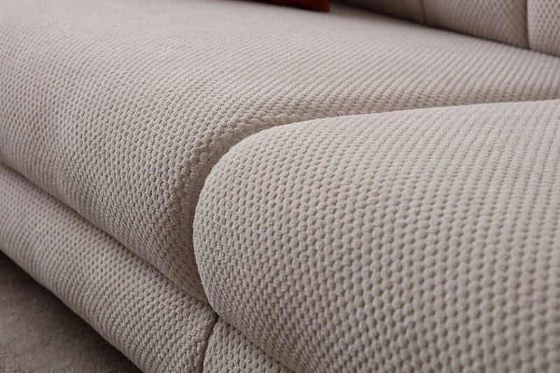 3-personers sofa Atelier Del Sofa Gloria (240 x 80 x 95 cm) Beige - Beige - Møbler - Sofaer - 3 personers sofa