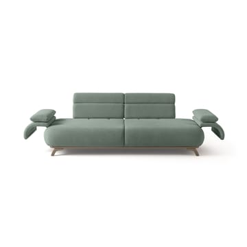 3-personers sofa Atelier Del Sofa Bonjo Silver (246 x 81 x 97 cm) Sea Green - Havgrøn - Møbler - Sofaer - 3 personers sofa