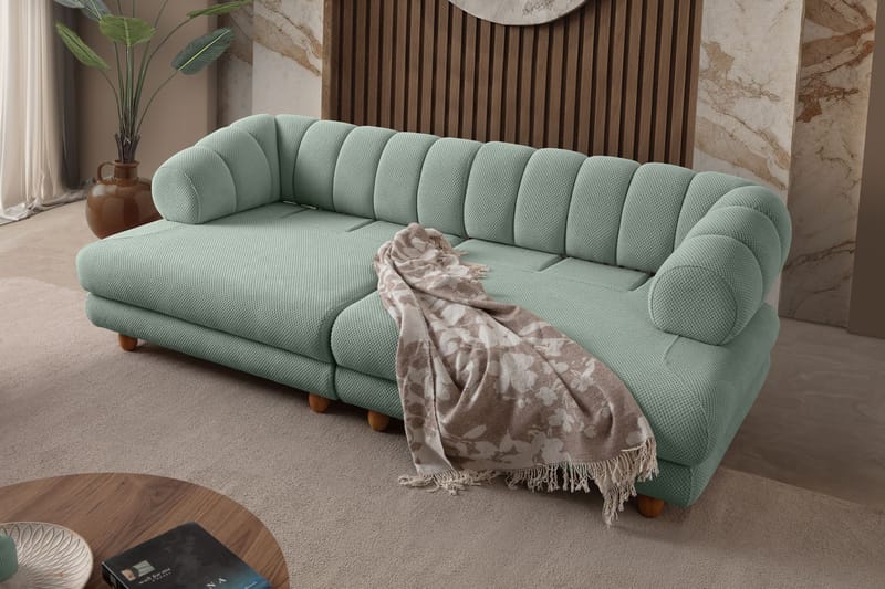 3-personers sofa Atelier Del Sofa Gloria (240 x 80 x 95 cm) Sea Green - Sea Green - Møbler - Sofaer - 3 personers sofa