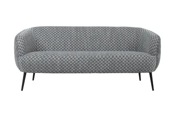 Accent 3-personers Dyb Sofa 179 cm i Stof - Grå - Møbler - Sofaer - 3 personers sofa