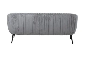Accent 3-personers Dyb Sofa 179 cm i Stof - Grå - Møbler - Sofaer - 3 personers sofa