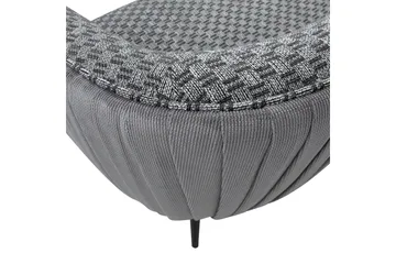 Accent Sofa Grå - Møbler - Sofaer - 3 personers sofa