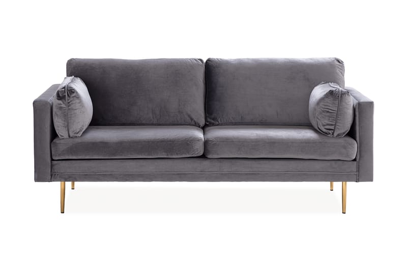 Almindelig sofa uden divan og chaiselong Bloom 3-personers sofa Lysegrå, undefined
