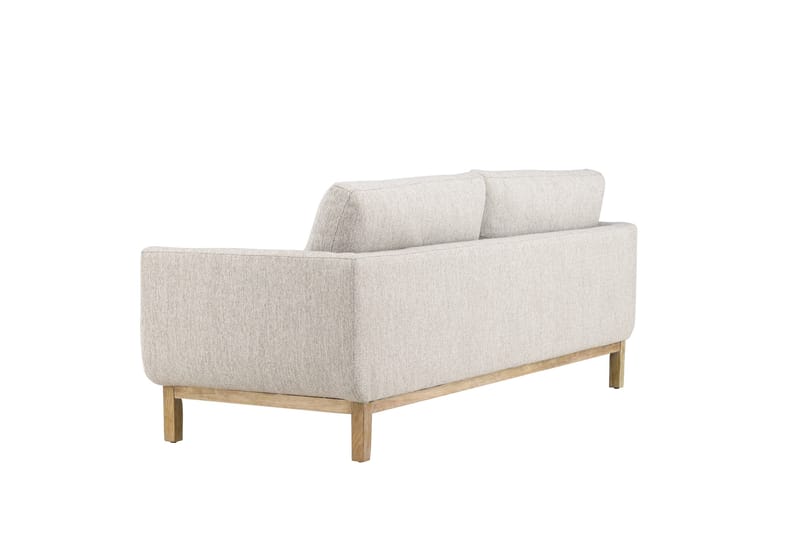 Almindelig sofa uden divan og chaiselong Venture Home Olympos 3-personers sofa Beige - Møbler - Sofaer - 3 personers sofa