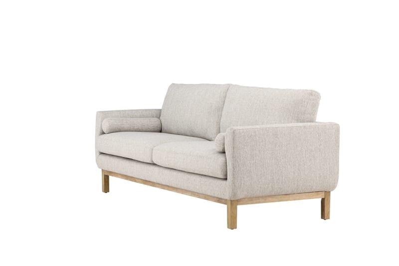 Almindelig sofa uden divan og chaiselong Venture Home Olympos 3-personers sofa Beige - Møbler - Sofaer - 3 personers sofa