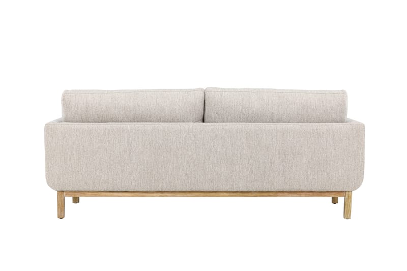 Almindelig sofa uden divan og chaiselong Venture Home Olympos 3-personers sofa Beige - Møbler - Sofaer - 3 personers sofa