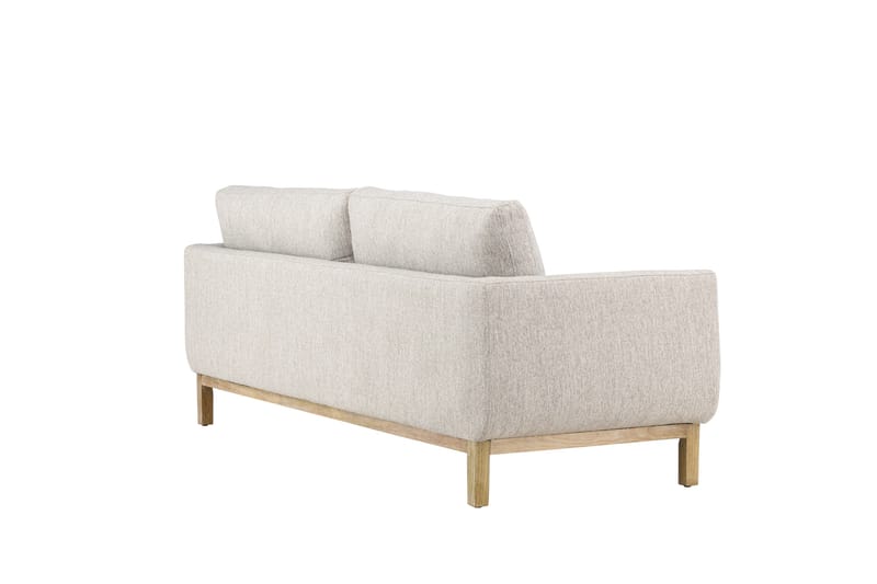 Almindelig sofa uden divan og chaiselong Venture Home Olympos 3-personers sofa Beige - Møbler - Sofaer - 3 personers sofa