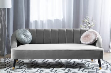 Alsvag Sofa 2-4 pers - Grå - Møbler - Sofaer - 3 personers sofa