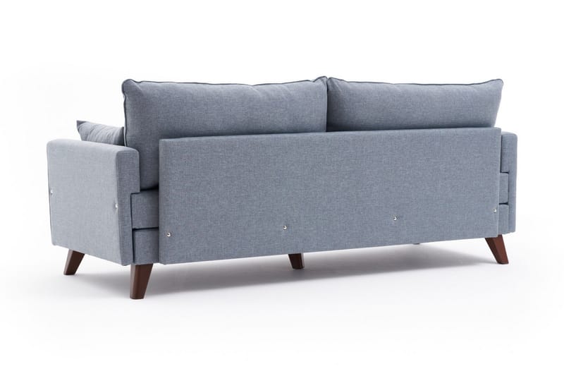 Antigua 3-personers Sofa - Blå/Brun - Møbler - Sofaer - 3 personers sofa