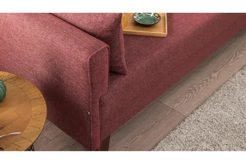 Antigua Sofa 3-pers - Rød - Møbler - Sofaer - Sovesofaer - 3 personers sovesofa