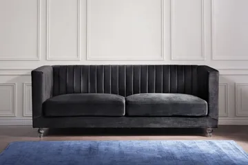 Arvika Sofa 2-4 sæder - Sort - Møbler - Sofaer - 3 personers sofa