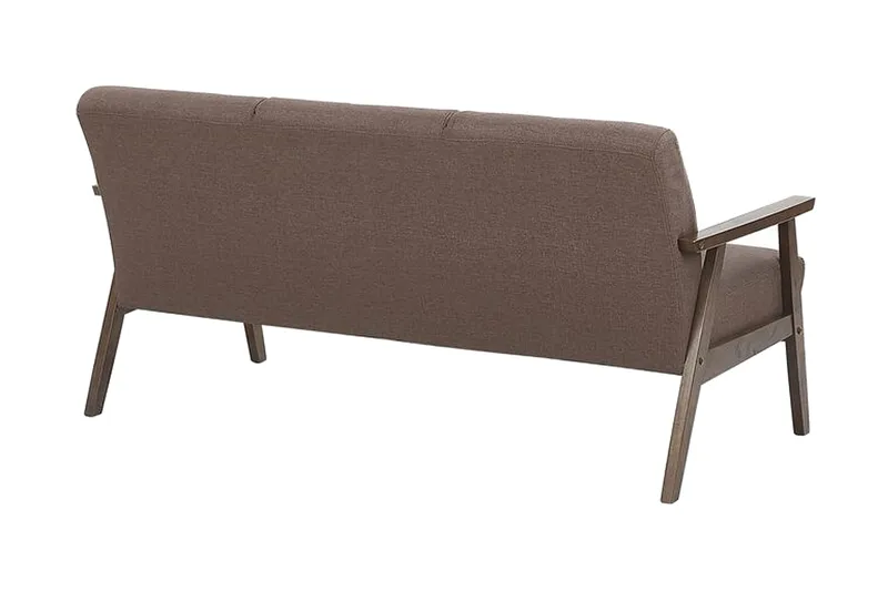 Asnes 3-Pers. Sofa - Brun - Møbler - Sofaer - 3 personers sofa