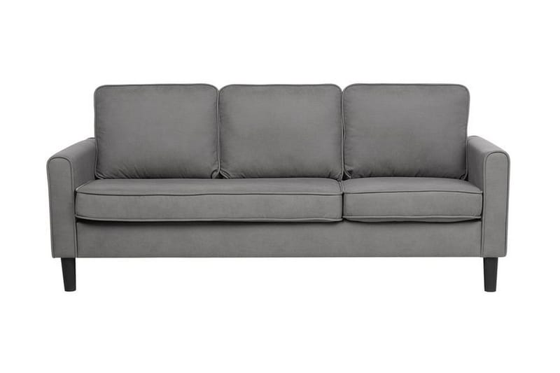 Avesta Sofa 2-4 sæde med fodskammel - Grå - Møbler - Sofaer - Sofa med chaiselong - 3 personers sofa med chaiselong