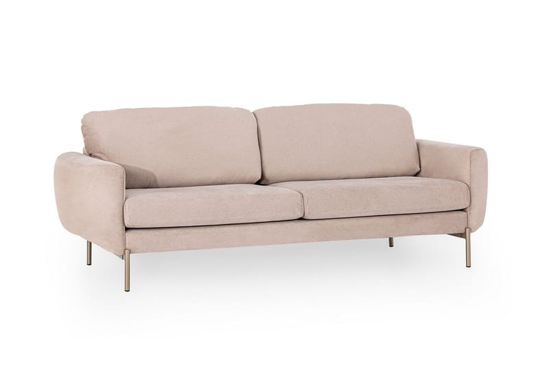 Awaru Sofa 3-Pers. - Lyserød - Møbler - Sofaer - 3 personers sofa