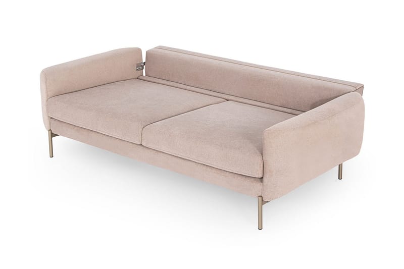Awaru Sofa 3-Pers. - Lyserød - Møbler - Sofaer - 3 personers sofa