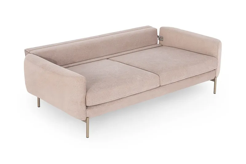 Awaru Sofa 3-Pers. - Lyserød - Møbler - Sofaer - 3 personers sofa