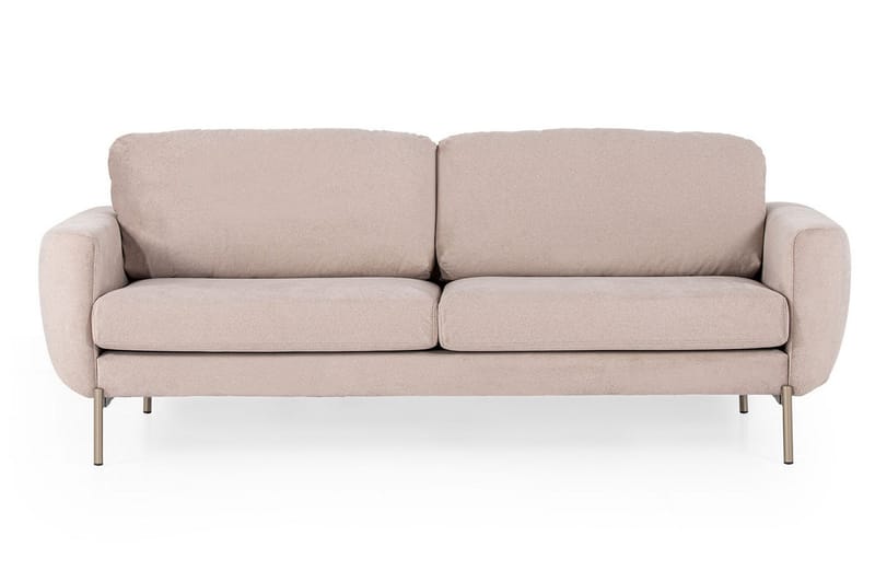 Awaru Sofa 3-Pers. - Lyserød - Møbler - Sofaer - 3 personers sofa