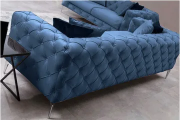 Beachport Sofa 3-Pers. - Blå - Møbler - Sofaer - 3 personers sofa