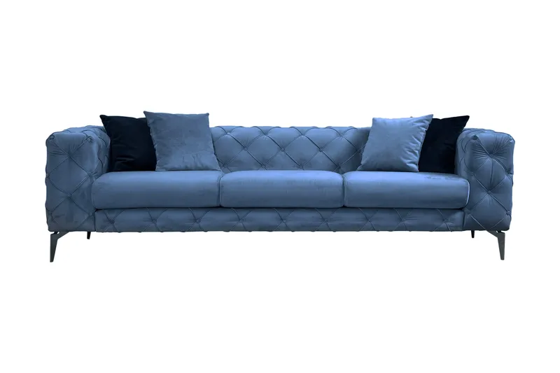 Beachport Sofa 3-Pers., Blå