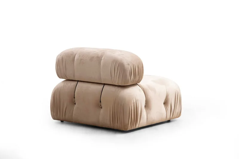 Belgin Boblende Sofa 3-sæders - Beige - Møbler - Sofaer - Modulsofaer - Komplet modulsofa