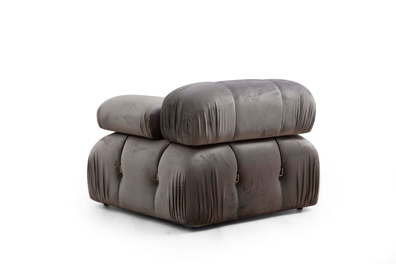 Belgin Boblende Sofa 3-sæders - Grå - Møbler - Sofaer - Modulsofaer - Komplet modulsofa