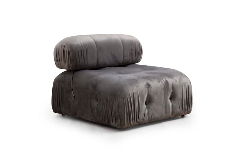 Belgin Boblende Sofa 3-sæders - Grå - Møbler - Sofaer - Modulsofaer - Komplet modulsofa