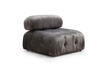 Belgin Boblende Sofa 3-sæders - Grå - Møbler - Sofaer - Modulsofaer - Komplet modulsofa