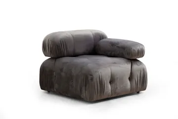 Belgin Boblende Sofa 3-sæders - Grå - Møbler - Sofaer - Modulsofaer - Komplet modulsofa
