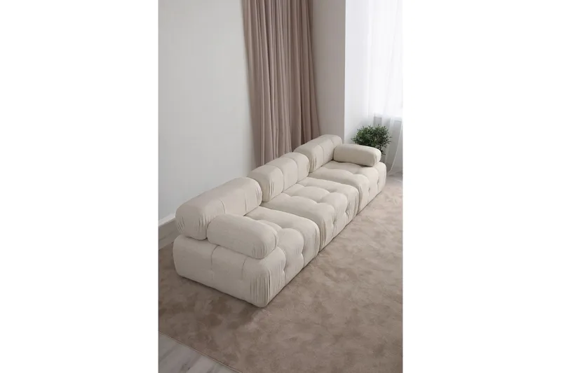 Belgin Boblet Sofa 3-personers 315 cm bred - Møbler - Sofaer - Modulsofaer - Komplet modulsofa