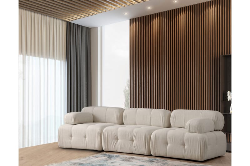 Belgin Boblet Sofa 3-personers 315 cm bred - Møbler - Sofaer - 3 personers sofa