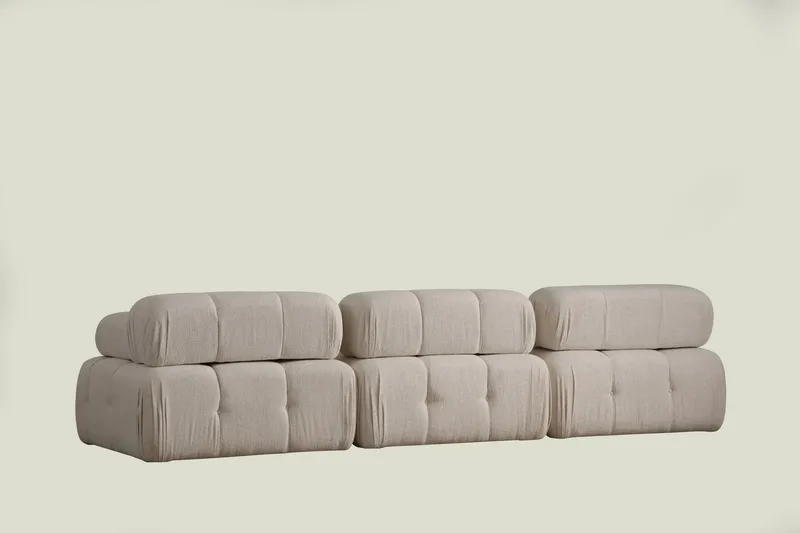 Belgin Boblet Sofa 3-personers 315 cm bred - Møbler - Sofaer - Modulsofaer - Komplet modulsofa