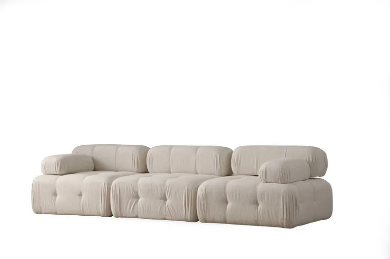 Belgin Boblet Sofa 3-personers 315 cm bred - Møbler - Sofaer - Modulsofaer - Komplet modulsofa