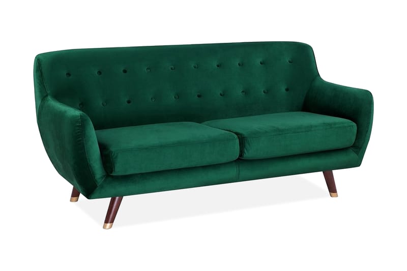 Bodo Sofa 3 sæder - Grøn - 3 personers sofa