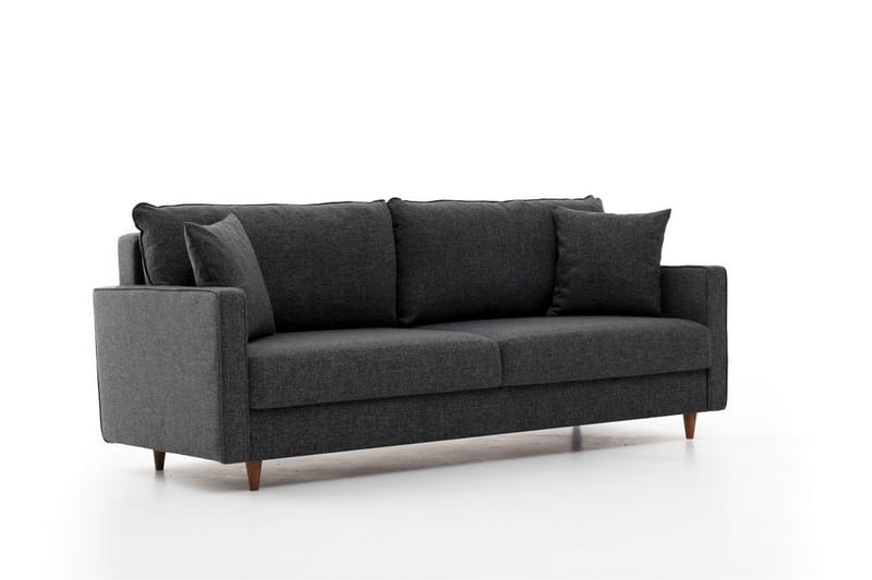 Braneles Sofa 3-personers - Antracit - Møbler - Sofaer - 3 personers sofa
