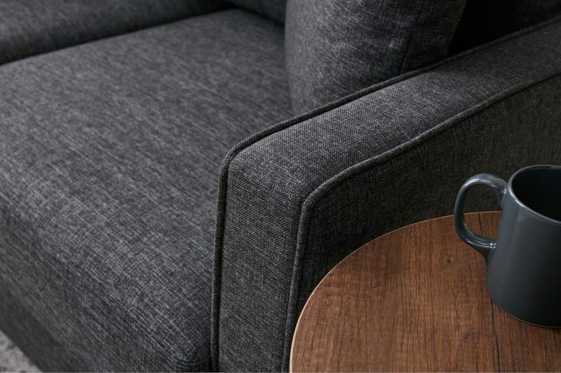 Braneles Sofa 3-personers - Antracit - Møbler - Sofaer - 3 personers sofa