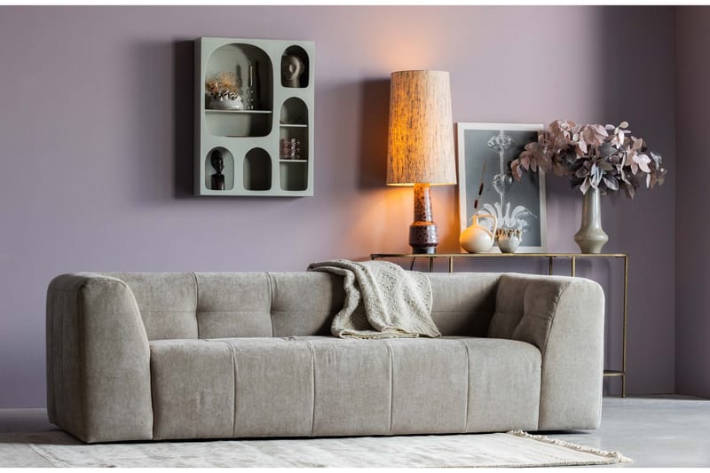 Byxelkroken 3-Pers. Sofa - Sand - Møbler - Sofaer - 3 personers sofa
