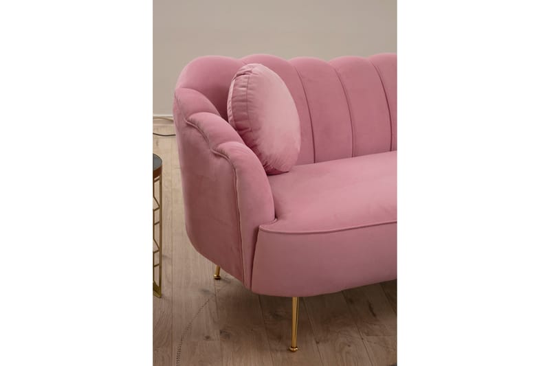 Caraquet Sofa 3-personers - Rosa - Møbler - Sofaer - 3 personers sofa