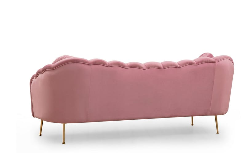 Caraquet Sofa 3-personers - Rosa - Møbler - Sofaer - 3 personers sofa