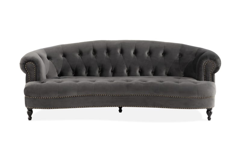 Castelano 3-pers. Sofa - Grå - Møbler - Sofaer - 3 personers sofa